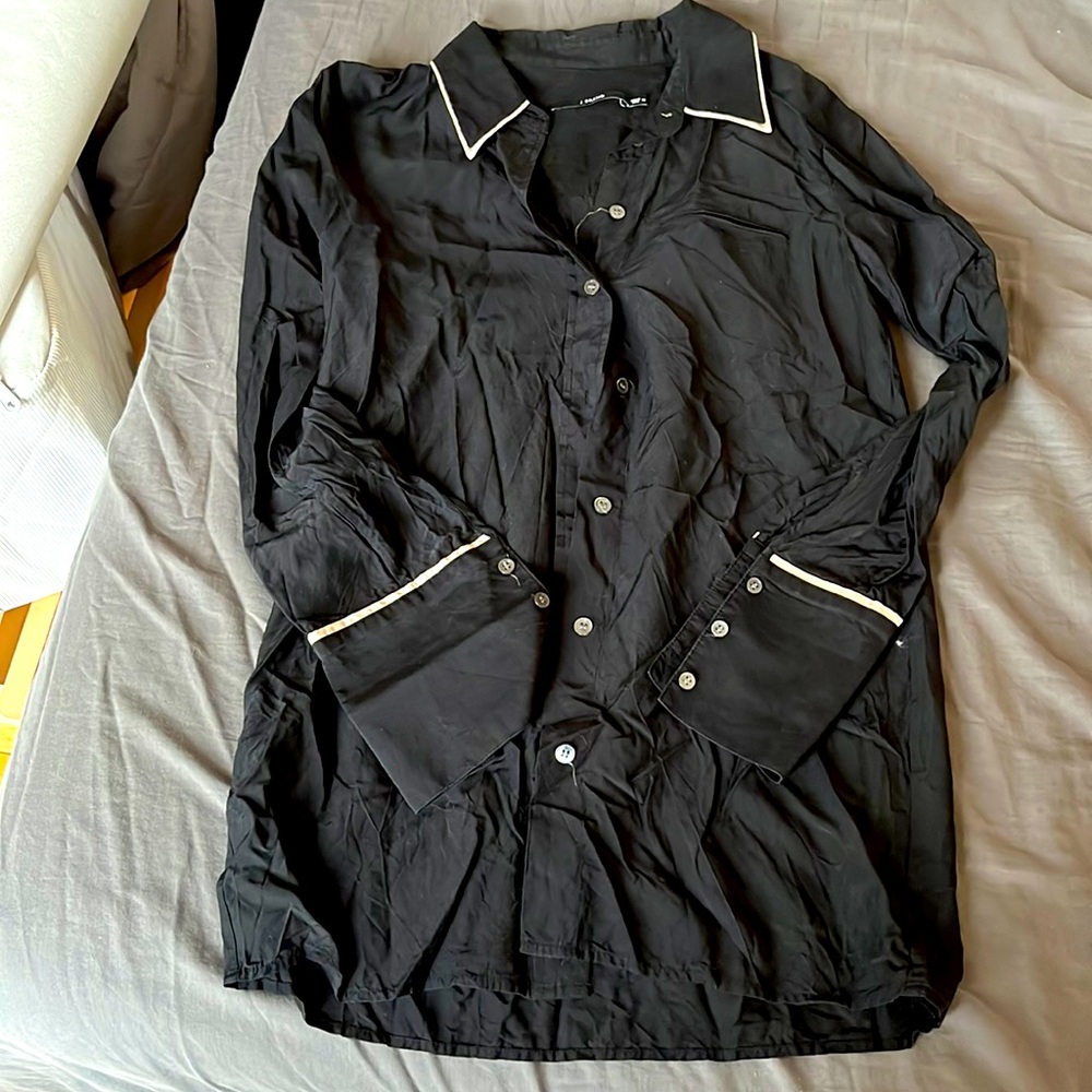 J brand silk shirt xs